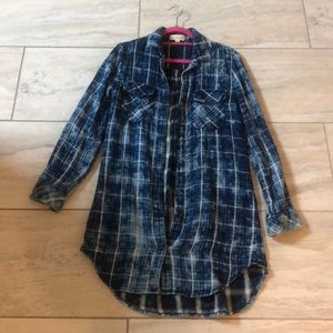 Cloth and stone flannel dress